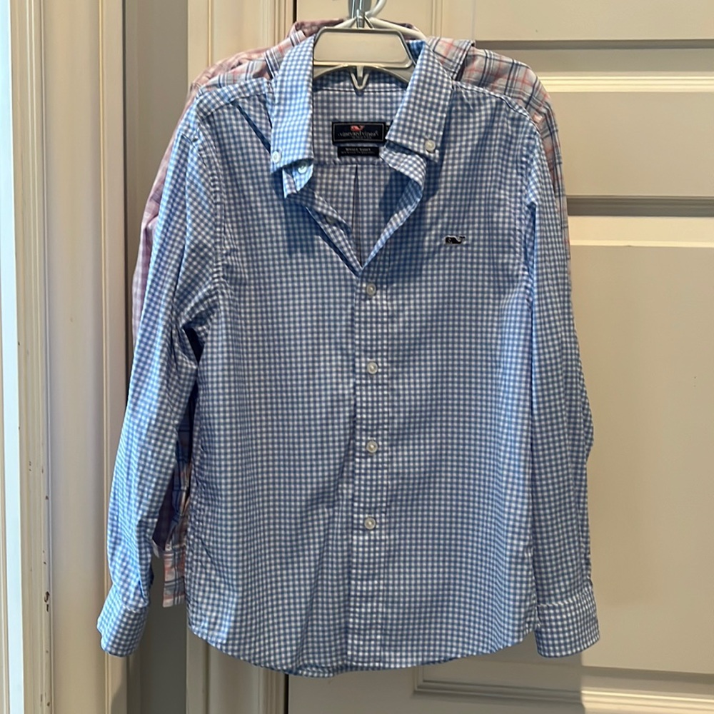 Three Boys’ Dress Shirts Vineyard Vines, Janie and Jack and J Crew